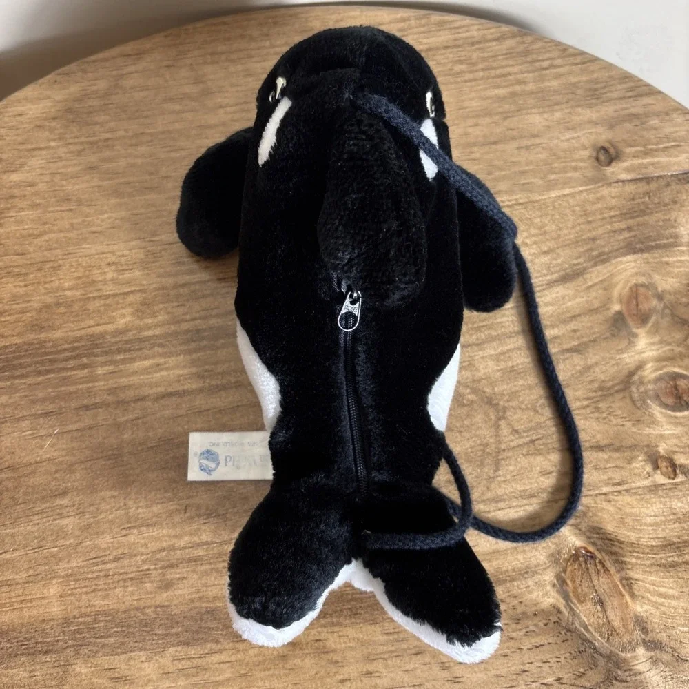 Vintage Sea World Orca Whale Kids Cross Body Small‎ Purse/Bag